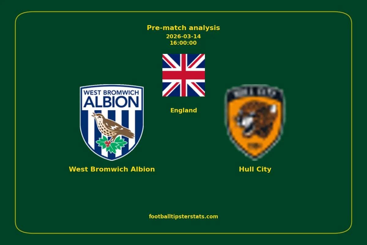 Pre-match analysis: West Bromwich Albion vs Hull City on 2026-03-14